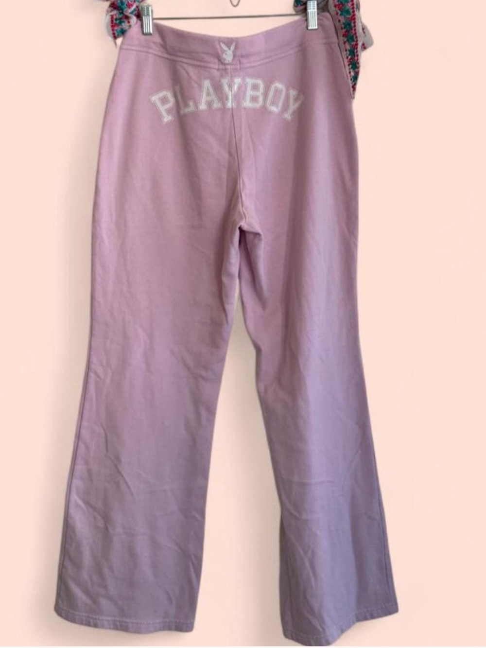 Playboy by Pacsun baby Pink Lounge Pants with Playboy Insignia across Rear M